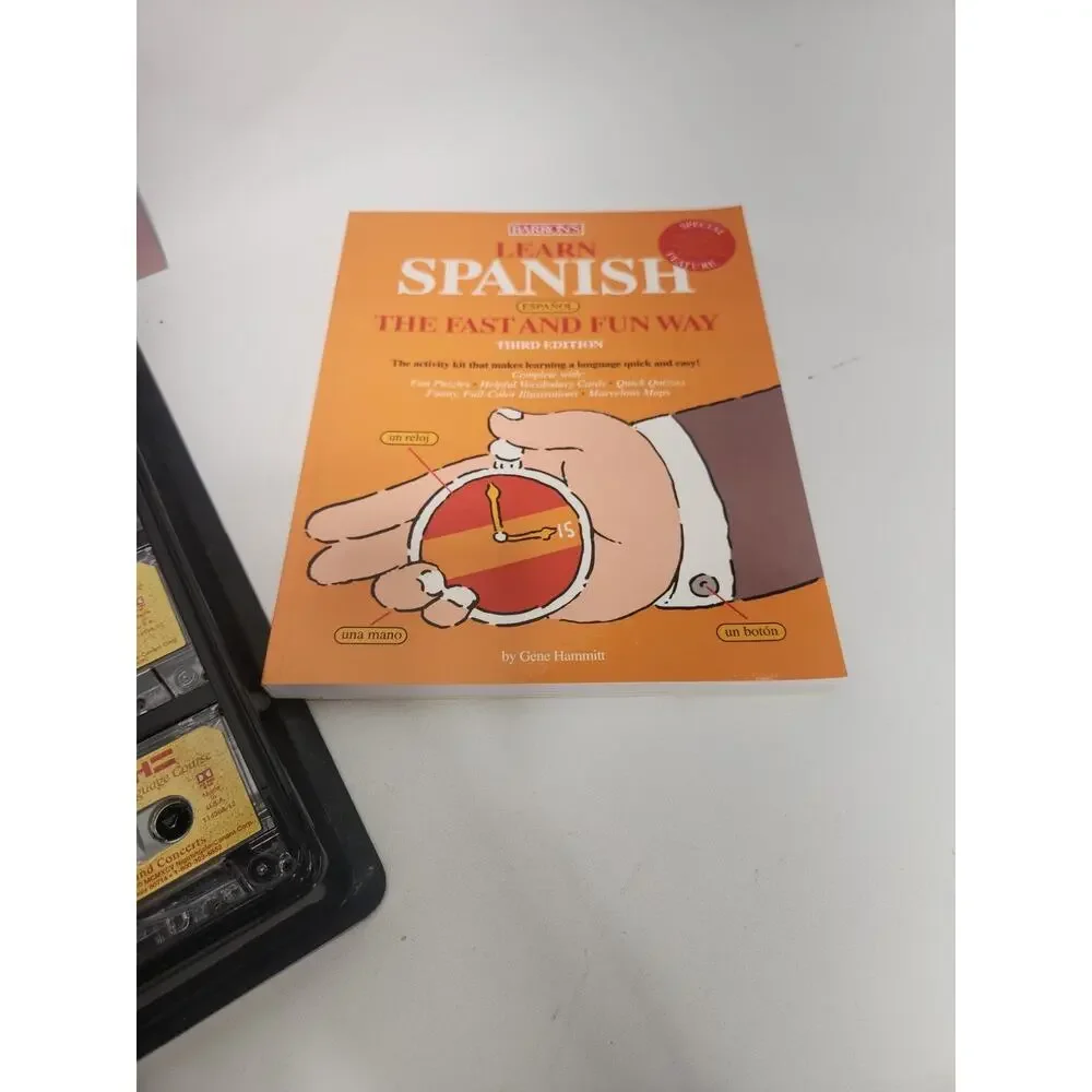 Nightingale Conant Accelerated Learning Spanish Course Complete 12 Cassette VHS